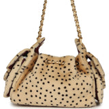 Chanel Mini 25 Hobo Bag "Cheetah Print" Calf Hair Gold Hardware - Thumbnail View 4