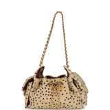 Chanel Mini 25 Hobo Bag "Cheetah Print" Calf Hair Gold Hardware - Thumbnail View 7