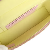 Chanel Top Handle Long Vanity Case with Chain Light Pink Shiny Caviar Brushed Gold Hardware - Thumbnail View 8