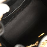 Pre-owned Chanel Mini 25 Hobo Bag Black Caviar Antique Gold Hardware - Thumbnail View 8