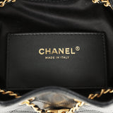 Pre-owned Chanel Mini 25 Hobo Bag Black Caviar Antique Gold Hardware - Thumbnail View 9
