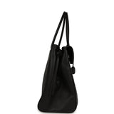 Chanel XXL "It Girl" Shopping Tote Black Calfskin Gold Hardware - Thumbnail View 3