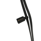 Chanel CC Logo Bag Charm Black Lambskin Gold Hardware - Thumbnail View 4