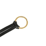 Chanel CC Logo Bag Charm Black Lambskin Gold Hardware - Thumbnail View 6