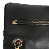 Chanel Maxi Leopard Print "Souplissimo" Small Flap Bag Brown, Black, White Tweed, Mixed Fibers Gold Hardware - Thumbnail View 8
