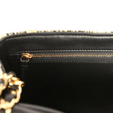 Chanel Maxi Leopard Print "Souplissimo" Small Flap Bag Brown, Black, White Tweed, Mixed Fibers Gold Hardware - Thumbnail View 10