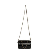 Chanel Mini Timeless Classic Barrel Bag with Chain Black Croc Embossed Calfskin Gold Hardware - Thumbnail View 8