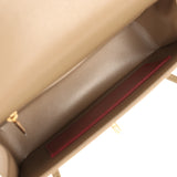 Chanel Small Preppy Coco Flap Bag Dark Khaki Shiny Caviar Brushed Gold Hardware - Thumbnail View 8