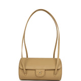 Chanel Preppy Coco Bowling Bag Dark Beige Shiny Caviar Brushed Gold Hardware - Thumbnail View 7