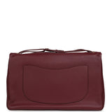 Chanel Maxi "Souplissimo" Large Flap Bag Dark Burgundy Grained Calfskin Gold Hardware - Thumbnail View 5
