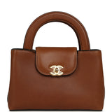 Chanel Small Kelly Shopper Camel Caviar Gold Hardware - Thumbnail View 1