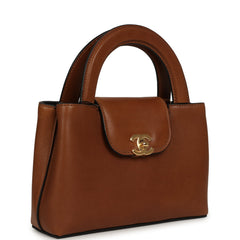Chanel Small Kelly Shopper Camel Caviar Gold Hardware