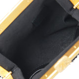 Pre-owned Chanel Mini Clutch with Bow Crossbody Bag Black Shiny Lambskin, Sequin Antique Gold Hardware - Thumbnail View 9