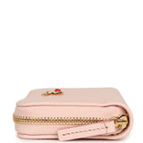 Chanel "Lucky Park" Coin Wallet Light Pink Grained Goatskin Gold Hardware - Thumbnail View 5