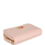 Chanel "Lucky Park" Coin Wallet Light Pink Grained Goatskin Gold Hardware - Thumbnail View 4