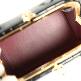 Chanel Clutch Bag with Leather Straps Black Croc Embossed Calfskin Gold Hardware - Thumbnail View 9