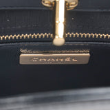 Chanel Mini "Cheetah Print" 31 Shopper Beige Calf Hair, Black Shiny Lambskin Gold Hardware - Thumbnail View 9