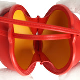 Chanel "Charming City" Apple Bag Charm Red, Green Lambskin Gold Hardware - Thumbnail View 3