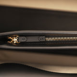 Chanel Large "Urban Essential" East West Shopping Tote Blue Denim, Black Caviar Gold Hardware - Thumbnail View 8