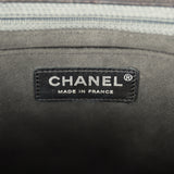 Pre-owned Chanel Medium "Tibet" Flap Bag & Mini Flap Bag Charm Black Lambskin, Goat Fur Silver Hardware - Thumbnail View 12