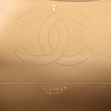 Chanel Maxi "Souplissimo" Small Flap Bag Dark Beige Suede Gold Hardware - Thumbnail View 10