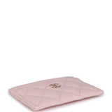 Chanel Classic Card Holder Light Pink Caviar Light Gold Hardware - Thumbnail View 3