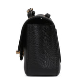 Chanel Mini "Souplissimo" Flap Bag Black Grained Calfskin Gold Hardware - Thumbnail View 3