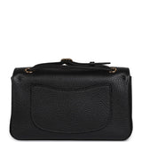 Chanel Mini "Souplissimo" Flap Bag Black Grained Calfskin Gold Hardware - Thumbnail View 4