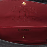Chanel Mini "Souplissimo" Flap Bag Black Grained Calfskin Gold Hardware - Thumbnail View 9