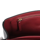 Chanel Mini "Souplissimo" Flap Bag Black Grained Calfskin Gold Hardware - Thumbnail View 10