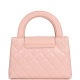 Chanel Small Kelly Shopper Pink Shiny Lambskin Gold Hardware - Thumbnail View 4