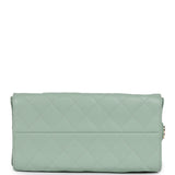 Chanel Small 25 Hobo Bag Light Green Caviar Gold Hardware - Thumbnail View 6
