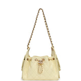 Chanel Mini 25 Hobo Bag Light Yellow Caviar Gold Hardware - Thumbnail View 7
