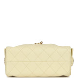 Chanel Mini 25 Hobo Bag Light Yellow Caviar Gold Hardware - Thumbnail View 6