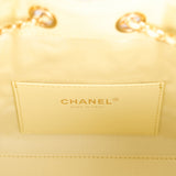 Chanel Mini 25 Hobo Bag Light Yellow Caviar Gold Hardware - Thumbnail View 8