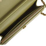 Chanel Wallet On Chain WOC Green Lizard Embossed Calfskin Gold Hardware - Thumbnail View 8