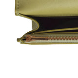 Chanel Wallet On Chain WOC Green Lizard Embossed Calfskin Gold Hardware - Thumbnail View 9