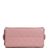 Chanel Small 25 Hobo Bag Pink Caviar Gold Hardware - Thumbnail View 6