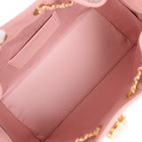 Chanel Small 25 Hobo Bag Pink Caviar Gold Hardware - Thumbnail View 8