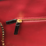 Chanel Small Cerf Shopping Bag Black Croc Embossed Calfskin Gold Hardware - Thumbnail View 9