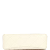 Chanel Pearl Top Handle Small Shopping Bag White Shiny Lambskin Brushed Gold Hardware - Thumbnail View 7