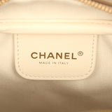 Chanel Small "Perfect Bowling" Bag Dark Beige Suede Gold Hardware - Thumbnail View 10