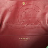 Chanel Maxi "Souplissimo" Small Flap Bag Green Grained Calfskin Gold Hardware - Thumbnail View 10