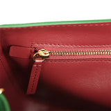 Chanel Maxi "Souplissimo" Small Flap Bag Green Grained Calfskin Gold Hardware - Thumbnail View 11