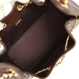Chanel Small 25 Hobo Bag Dark Brown Caviar Gold Hardware - Thumbnail View 9