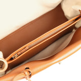 Chanel XXL "Urban Essential" Shopping Tote Dark Beige Suede, Camel Grained Calfskin Gold Hardware - Thumbnail View 7