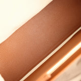 Chanel XXL "Urban Essential" Shopping Tote Dark Beige Suede, Camel Grained Calfskin Gold Hardware - Thumbnail View 9