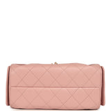 Chanel Mini 25 Hobo Bag Light Pink Caviar Gold Hardware - Thumbnail View 7