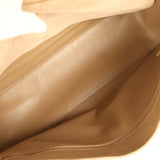 Chanel Maxi "Souplissimo" Small Flap Bag Dark Beige Suede Gold Hardware - Thumbnail View 9