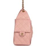 Chanel Small 25 Hobo Bag Light Pink Caviar Gold Hardware - Thumbnail View 3